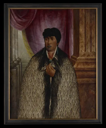 Image: Worth, Harold Vindale, 1851-1899: Portrait of a wahine