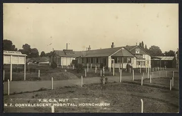 Image: Y.M.C.A. Hut N.Z. Convalescent Hospital, Hornchurch