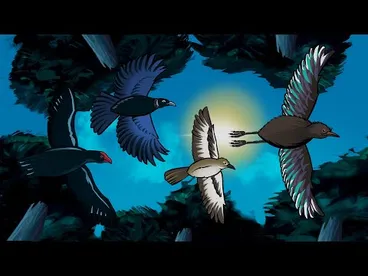 Image: He Paki Taonga i a Māui: Te Ngarohanga o ngā Parirau o te Kiwi | How the Kiwi Lost Its Wings