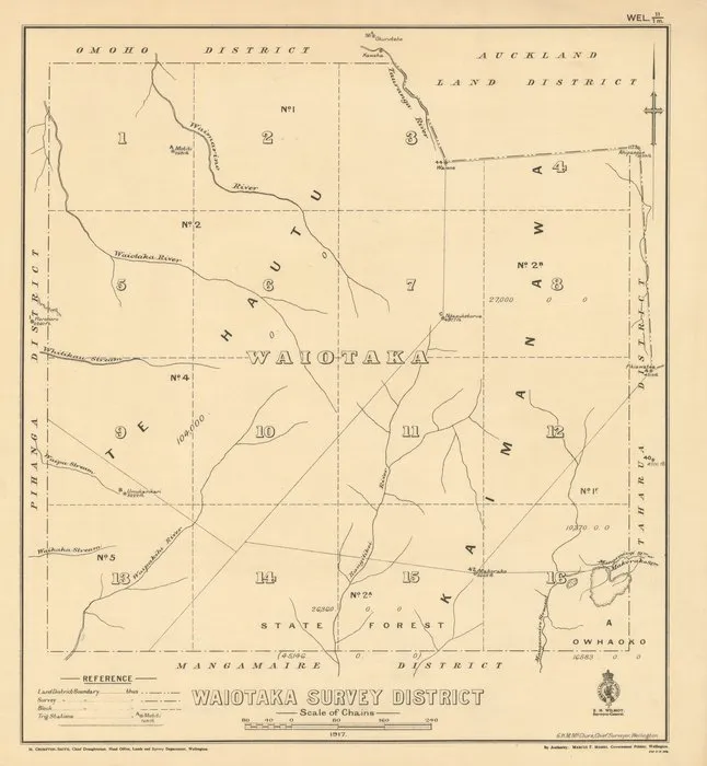 Waiotaka Survey District [electronic resource].