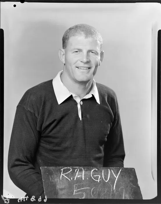 All Black player Richard Guy