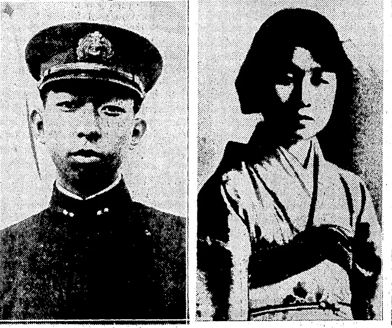 PRINCE TAKAMATSU, MISS KIKUKU TOKUGAWA. 'A Japanese Prince, second younger brother of the Emperor, and his • bride,-who were.married at Tokio on Tuesday. (Evening Post, 06 February 1930)