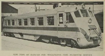 Image: New type of railcar for Wellington–New Plymouth service