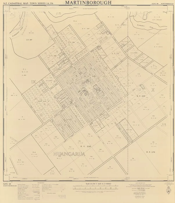 Martinborough [electronic resource] / drawn by D.H. Sigley.