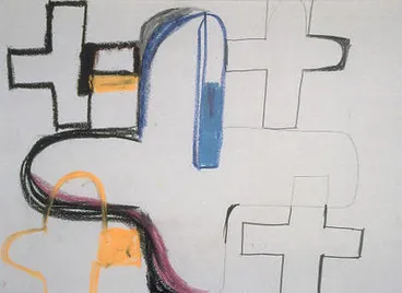 Image: Study Drawing For 'Cass Altarpiece'