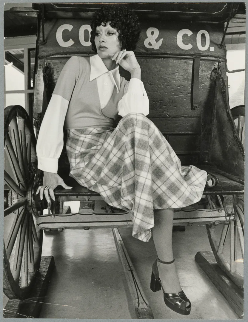 Model on Cobb & Co coach