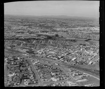 Image: Frankton Junction, Hamilton, showing railway track