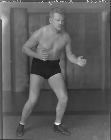 Image: Wrestler, Mr H Rumberg