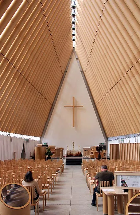 Cardboard cathedral