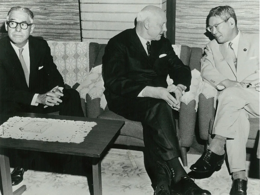 New Zealand Dairy Board. Prime Minister of Japan visit, 1963