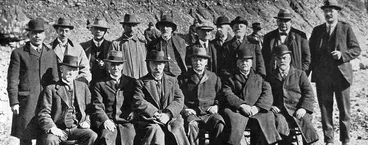 Image: The ministerial party