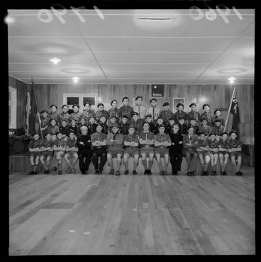 Image: Portrait of Naenae Scout group