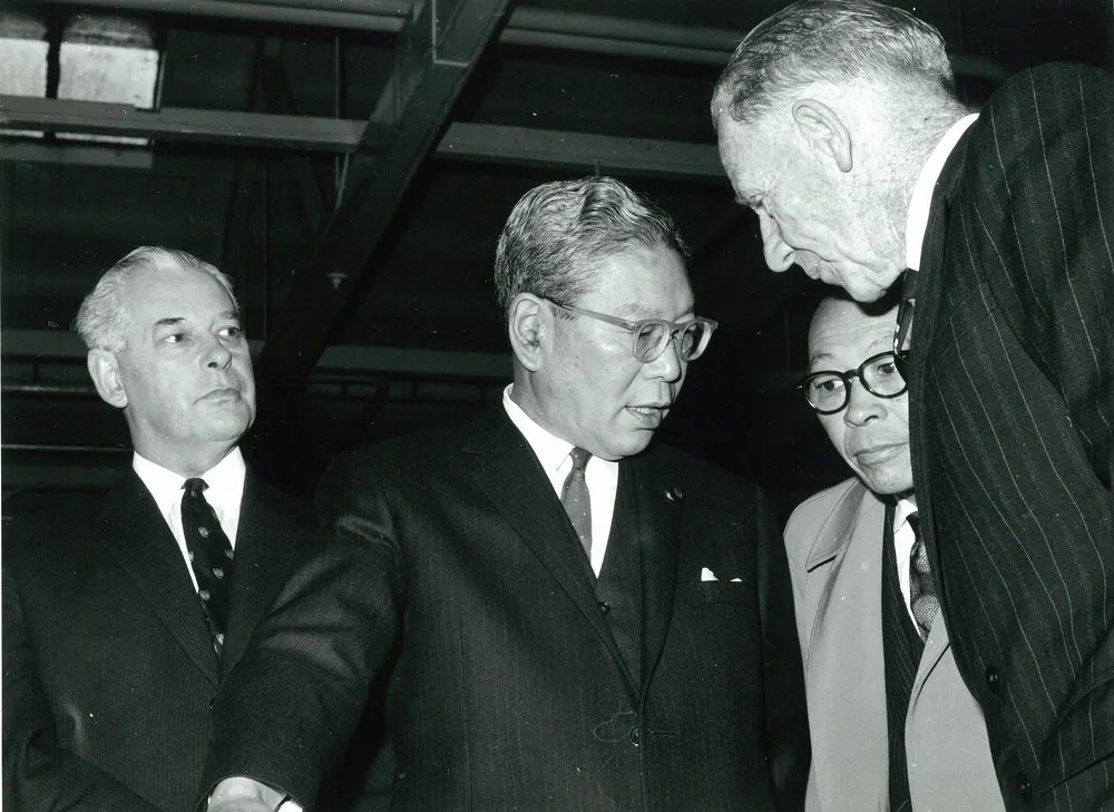 New Zealand Dairy Board. Prime Minister of Japan visit, 1963