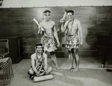 Image: Television entertainment production, Auckland, 1960s