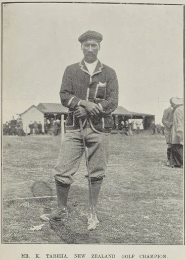 Image: Mr. K. Tareha, New Zealand golf champion
