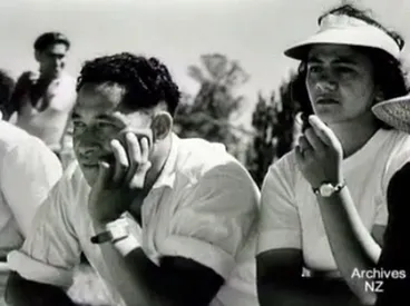 Image: Wairoa district Māori tennis championships, 1949