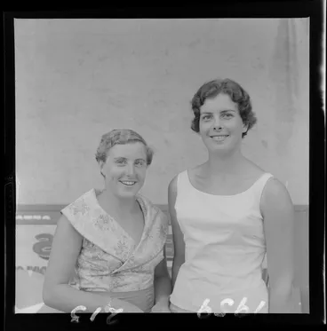 Image: Two unidentified tennis players