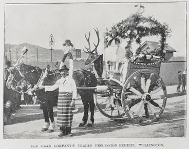 Labour Day in Wellington: Some features of the trades procession, October 9, 1901 Image: Labour Day in Wellington: Some features of the trades procession, October 9, 1901