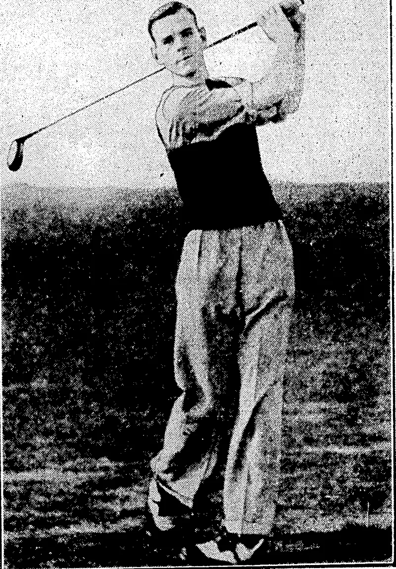 1 -"Evening Post" Plioto. MR. KEN SATO, assistant managing editor of-- the "Osaka Mainichi" an1 influential Japanese paper, who arrived from Australia today. HECTOR THOMSON,' of. Irvine, Ayrshire,' winner of, 'they boys' amateur golf championship in 1931, Irish open amateur champion-, ship in 1934; and ivinner on' Saturday of the Scottish open champion■ ■ ship. ' '. . '.','.'■■,' (Evening Post, 08 July 1935)