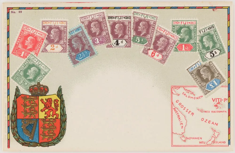 Carte philatelique (Fiji)