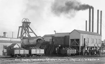 Image: Taupiri Coal Mines property, Huntly.