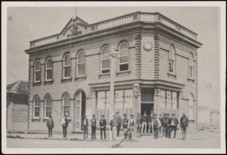 Onehunga Borough Council Chambers, Queen Street, 1890s