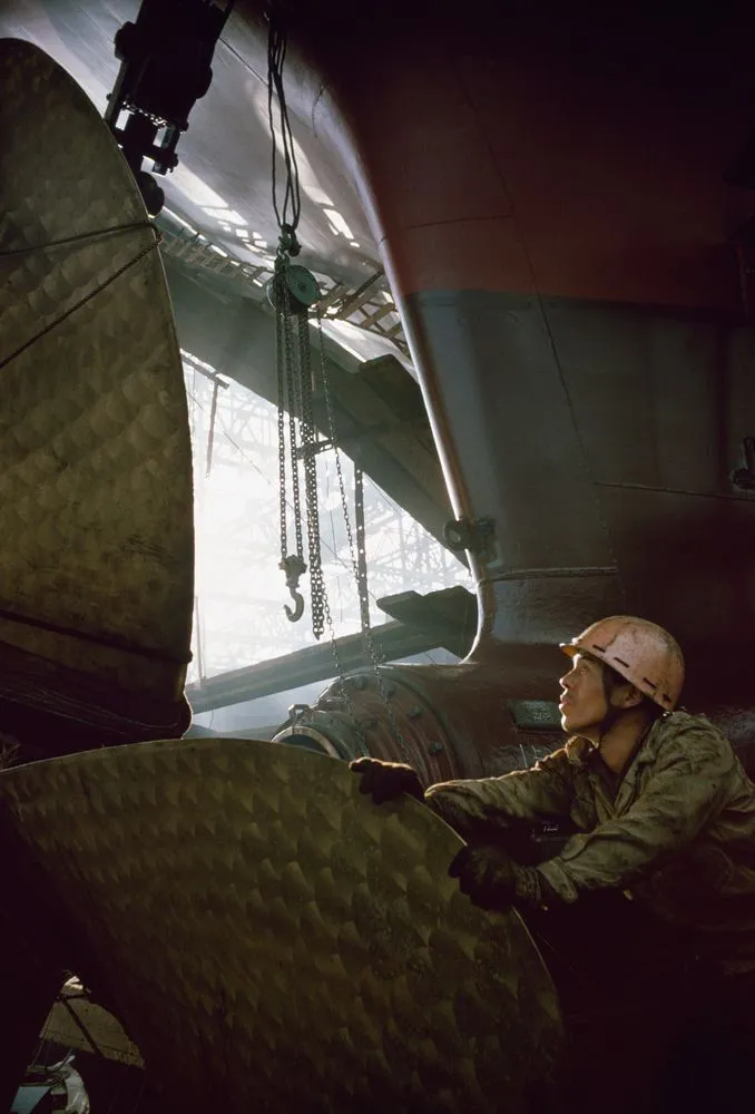 Shipyard, Nagasaki, Japan. Taken for a series on Japan for ‘Life’