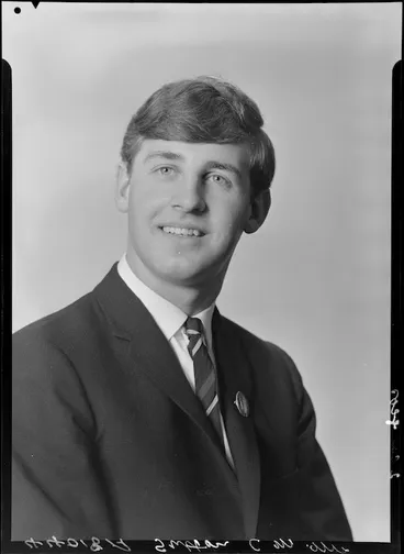 Image: Mr C M Sutton, deputy head prefect of Rongotai College, Wellington