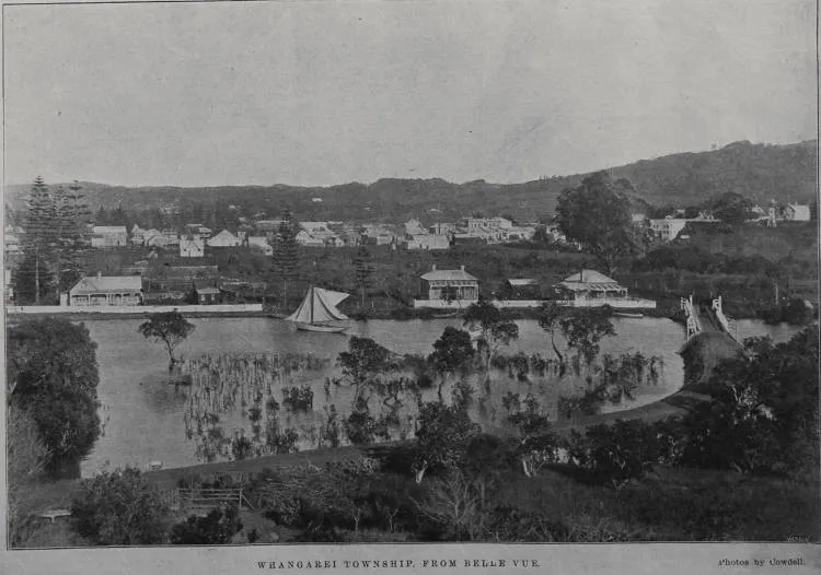 Whangarei Township from Belle Vue
