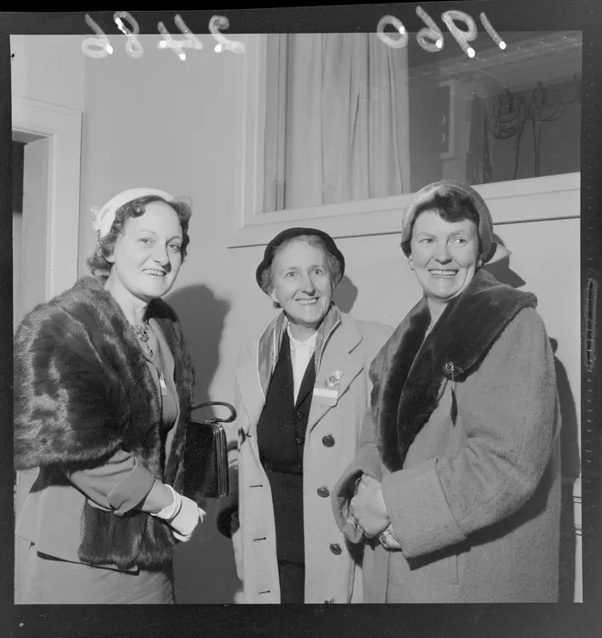 Women at the Federated Farmers Women's Division conference at Town Hall, Wellington