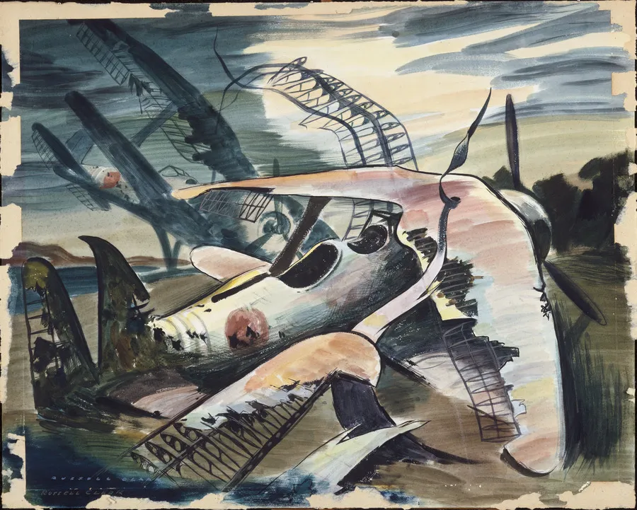 Wrecked Japanese planes, Rekala Bay, Santa Isobel