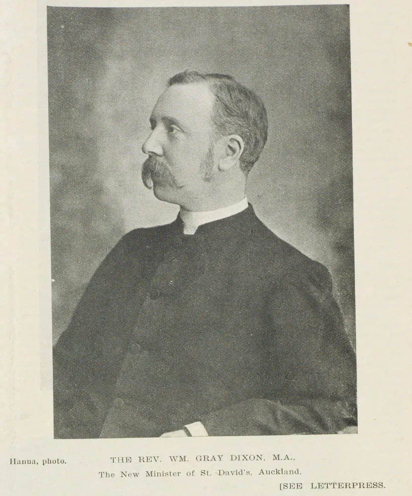 The Reverend William Gray Dixon, M.A.