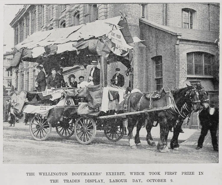 Labour Day in Wellington: Some features of the trades procession, October 9, 1901