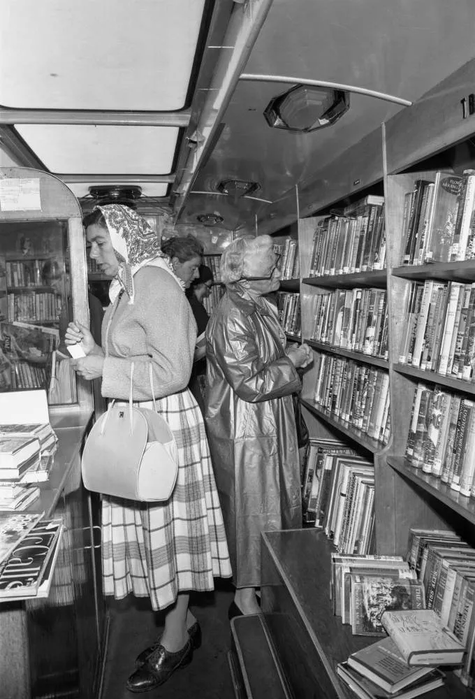 Auckland City Council mobile library, 1963