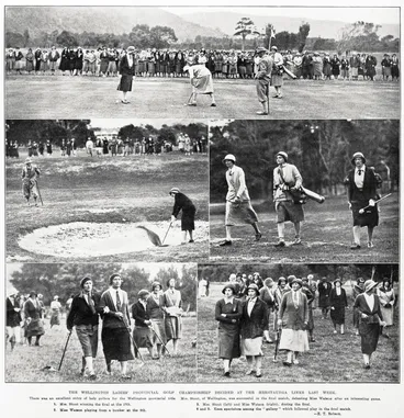 Image: The Wellington ladies' provincial golf championship decided at the Heretaunga links last week
