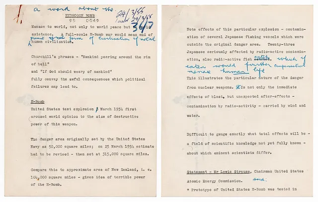 Nuclear testing, Bikini Atoll, 1954