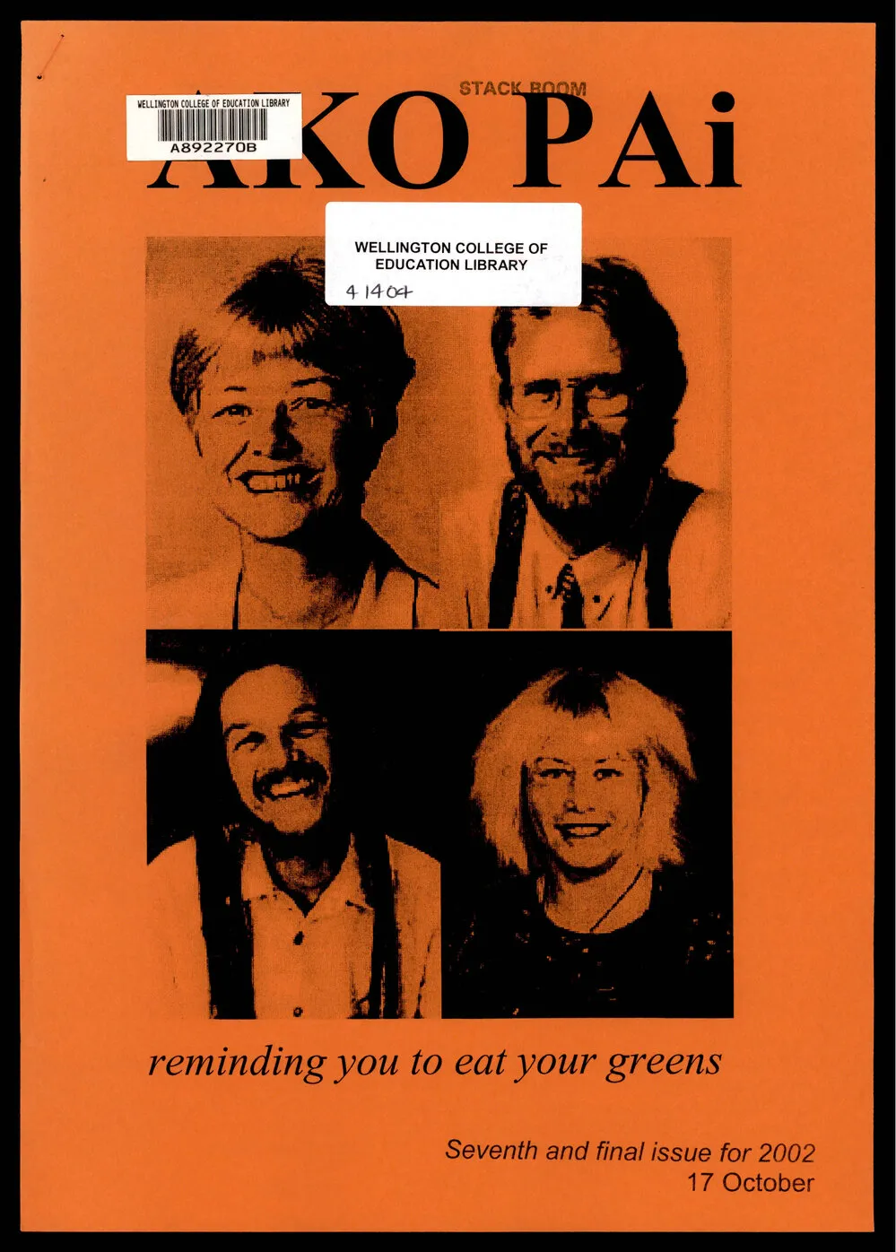 Ako Pai. 2002 October 17