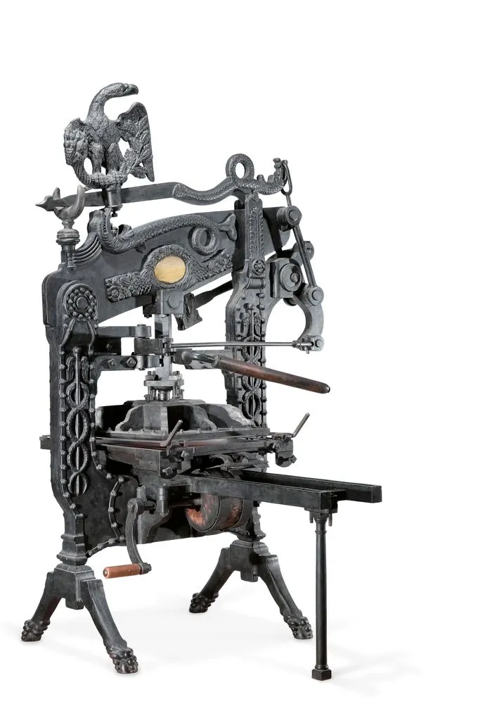 'Columbian' printing press