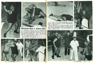 Image: Glamour Boy v. Zebra Kid