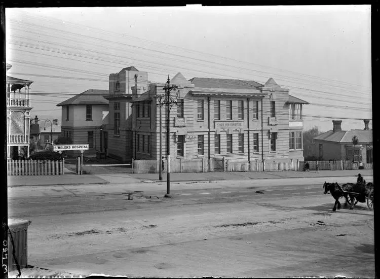St Helens Hospital, Pitt Street, Auckland Central, 1922