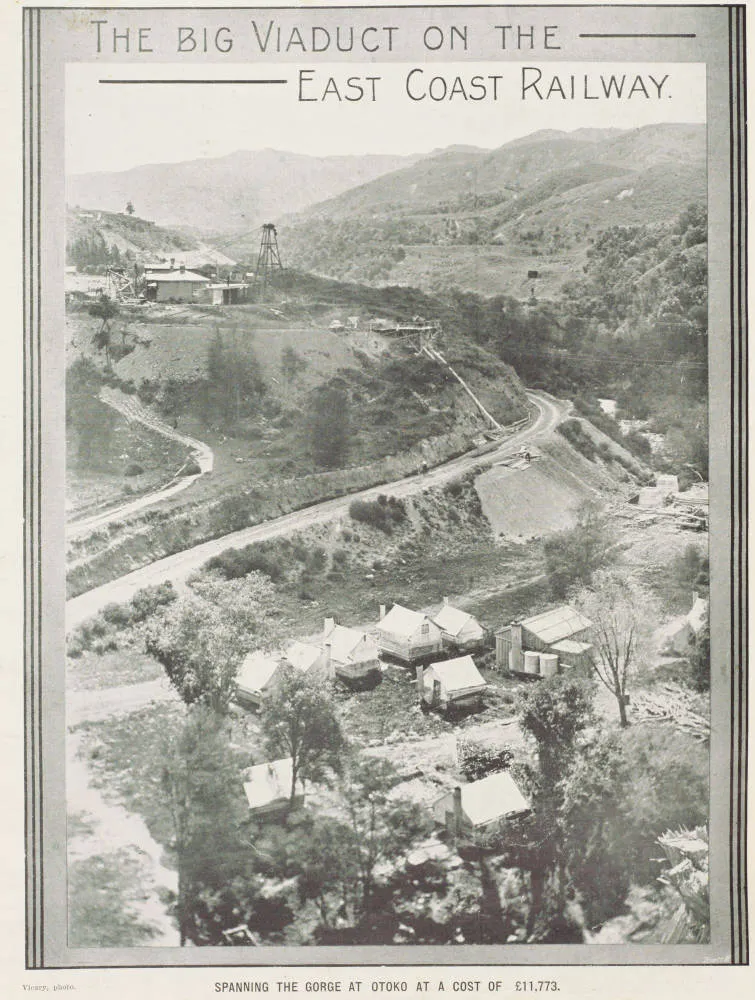 Spanning the gorge at 0toko at a cost of £11,773