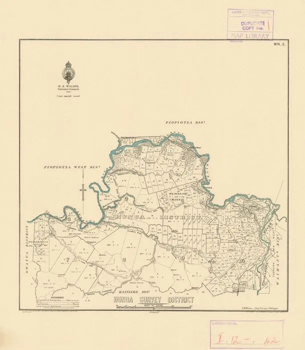 Hunua Survey District [electronic resource].