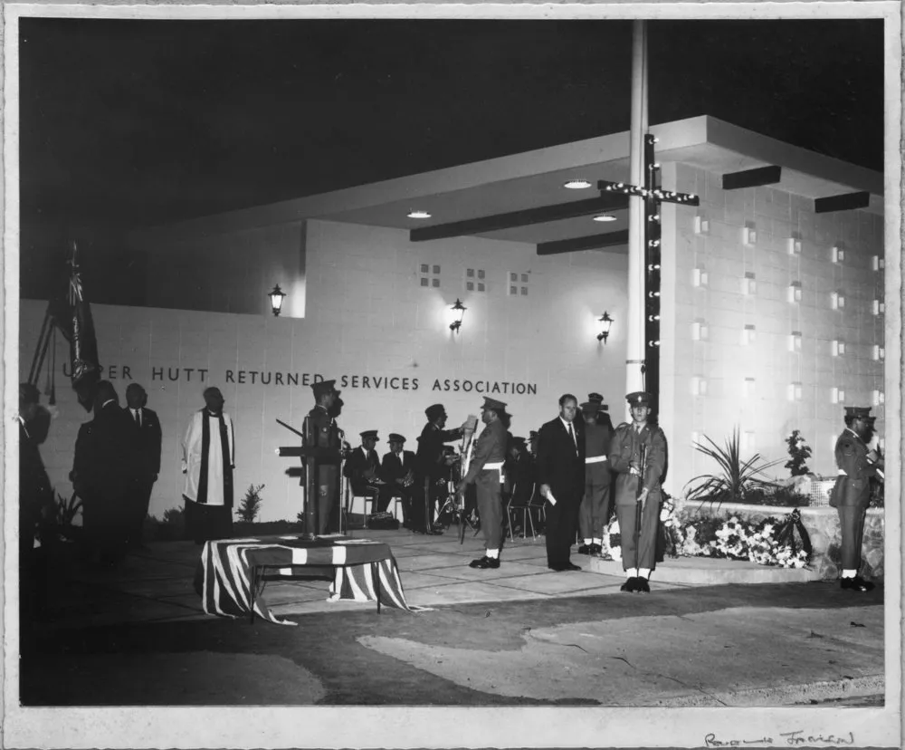 RSA clubrooms; dawn ceremony; possibly opening of extended clubrooms.