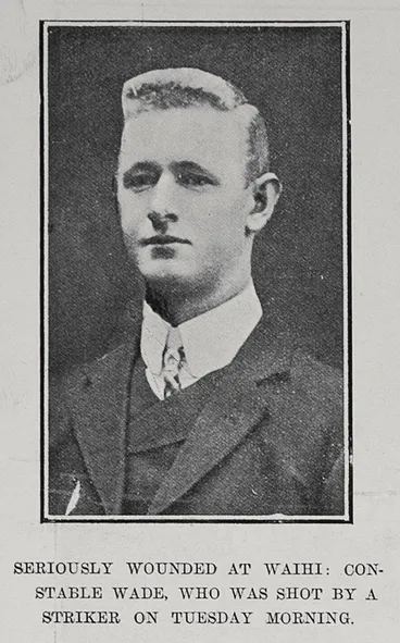 Image: Seriously Wounded At Waihi