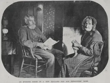 Image: An evening in a New Zealand Old Age Pensioners' Home