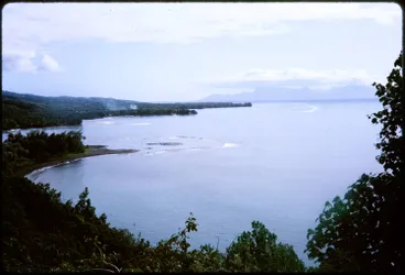 Image: Coastline in Tahiti, 1964