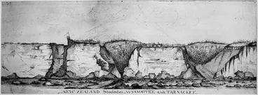 Image: "New Zealand Stockades : WYAMATTEE and TARNACKEE"