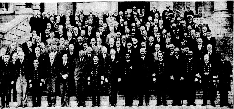 mm, from «,. JapaM. s,..dron ».r. .nt.rt..»;d .; . st.t. l.n.h-n y»t-*A .t.MM. «,«.,»'■'»>7»<«™> "{JKMj »i '^'SrSiSSS'SHtnE'sS SJS'SriuBiJ'SVS &S <P%,SSu^oSU!>*m' th.P Housef^rßepr^entitrvesrCaptain Mambor^emltsu (Commander of the Yakumo), and two officers of the Japanese Squadron. (Evening Post, 27 July 1928)