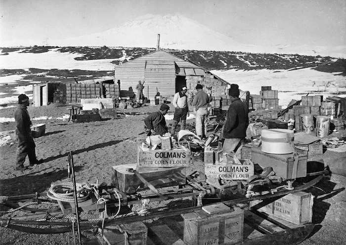 Camp near Erebus, Antarctica