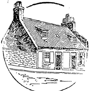 Image: Cottage in which Andrew Carnegie was Born. (Southland Times, 26 March 1904)